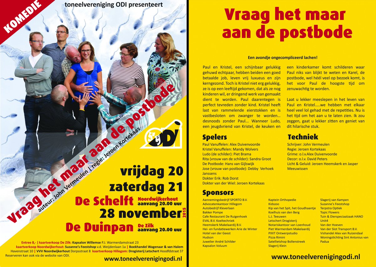 Toneelvereniging ODI (@odi_toneel) on Twitter photo 