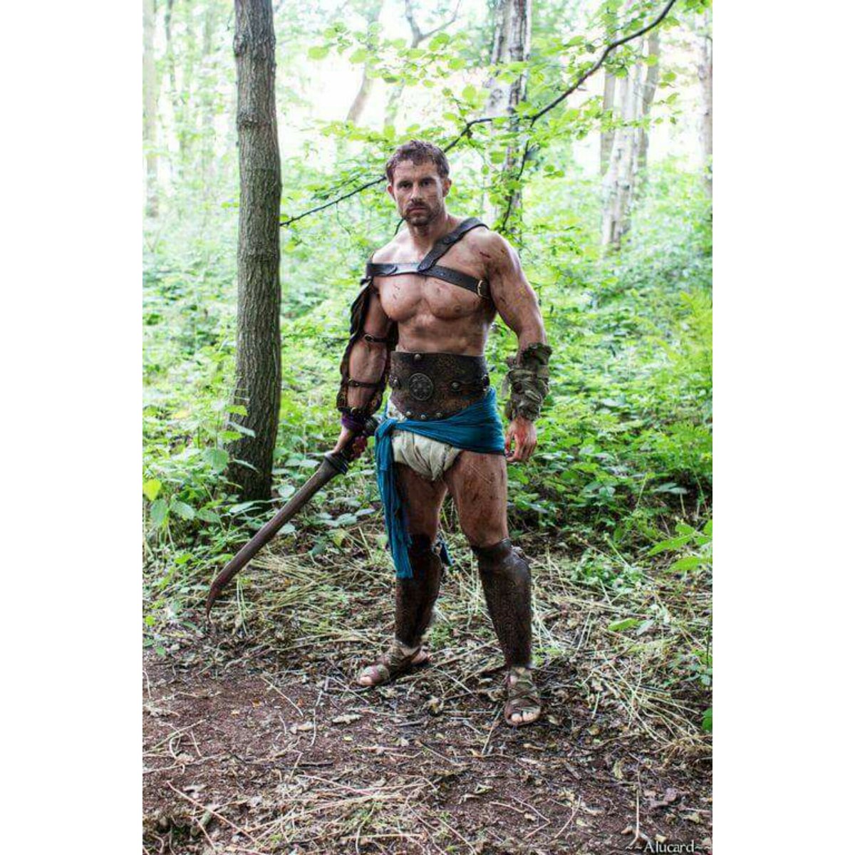 ChrisMason316's tweet photo. I am Spartacus! #spartacus #spartacusbloodandsand #trainingforcosplay #bodybuilding #gym #modelling #gladiator https://t.co/dcBzHZOWtr
