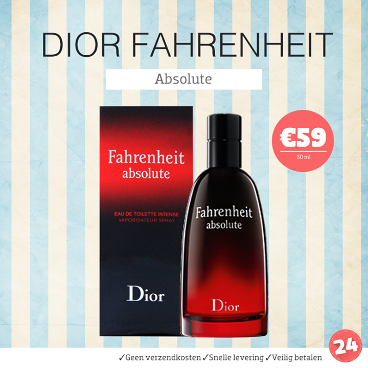 Topprice24's tweet photo. Dior Fahrenheit Absolute  ★

Alle geuren zijn scherp geprijsd!

https://t.co/Byn1J0LZQk https://t.co/z1O0G9dRX7