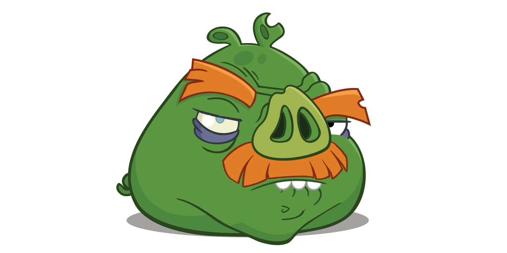 Angry Birds Toons Foreman Pig