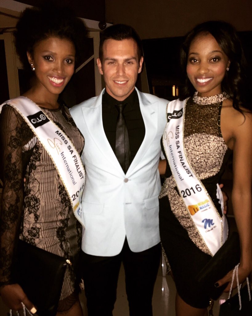 G3Models's tweet photo. Miss SA event last night where our beautiful ladies Ntando &amp; Sharon-Rose were announced as finalists 💛👑💕 #G3Models https://t.co/bNyEREYgyy