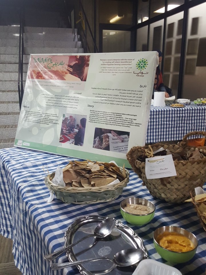 AlfulkEg's tweet photo. Baladini has set up a good looking spread! Pass by and enjoy the yummy food and get introduced to #alfulk. #Egypt https://t.co/WFpQTw13zd