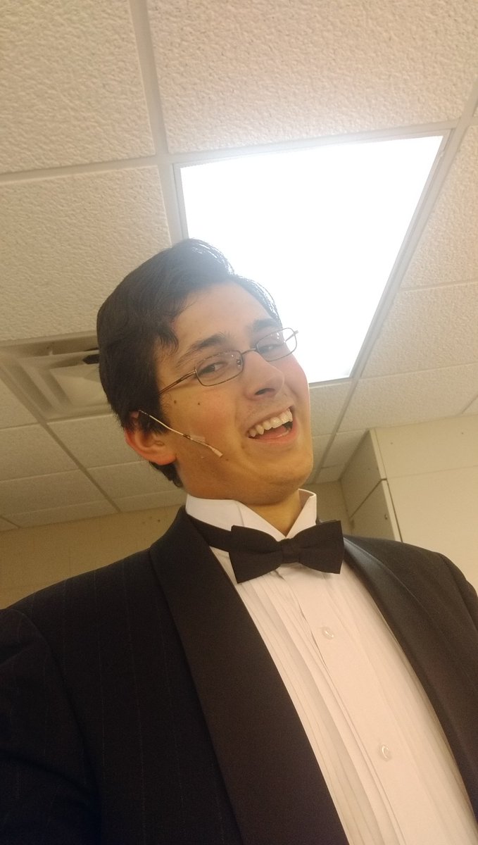 lspark814's tweet photo. I feel like the Penguin from Gotham in this costume #RHSMusical https://t.co/gcATphXubs