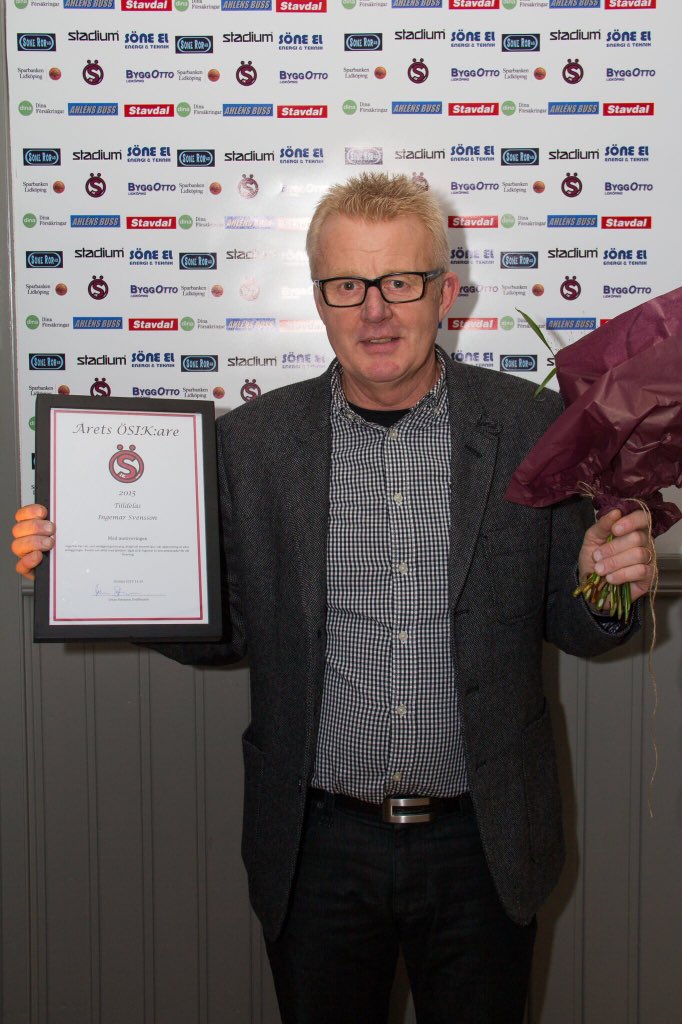 osik14's tweet image. Årets ÖSIK:are blev framröstad på årsfesten. Grattis Ingemar #ösik
