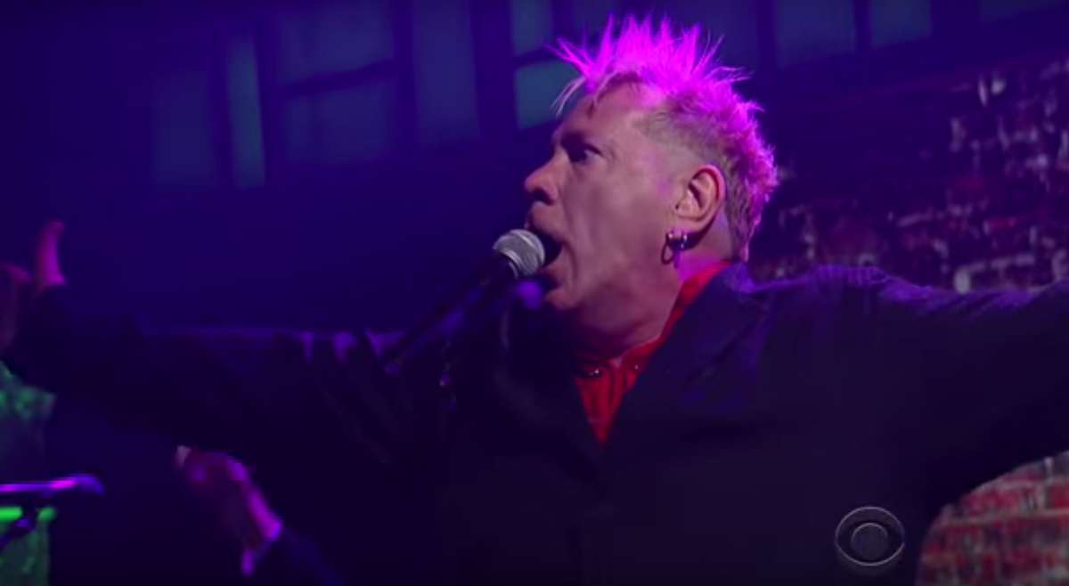 Watch Public Image Ltd. bring the punk, politics, and vulgarity to Colbert: bit.ly/1HX74GD