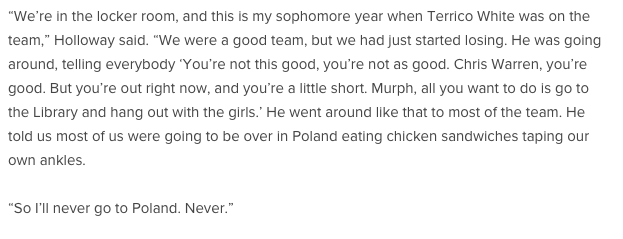 BellyoftheBeast's tweet image. Enjoyed this thing on Andy Kennedy, mostly for the two Murphy Holloway quotes. scout.com/college/ole-mi…