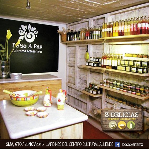 bocabiertamx's tweet photo. Los aderezos artesanales de @BeSoAPau te dejarán un gran sabor de boca, ven a probarlos a 3 Delicias SMA https://t.co/f56Sq7ss1K