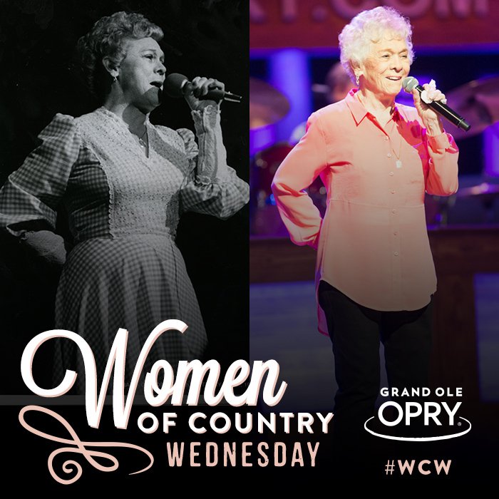 opry's tweet photo. Jean Shepard is celebrating a birthday AND 60 years as an #OpryMember this Saturday! #WCW https://t.co/tt0En3k5bA