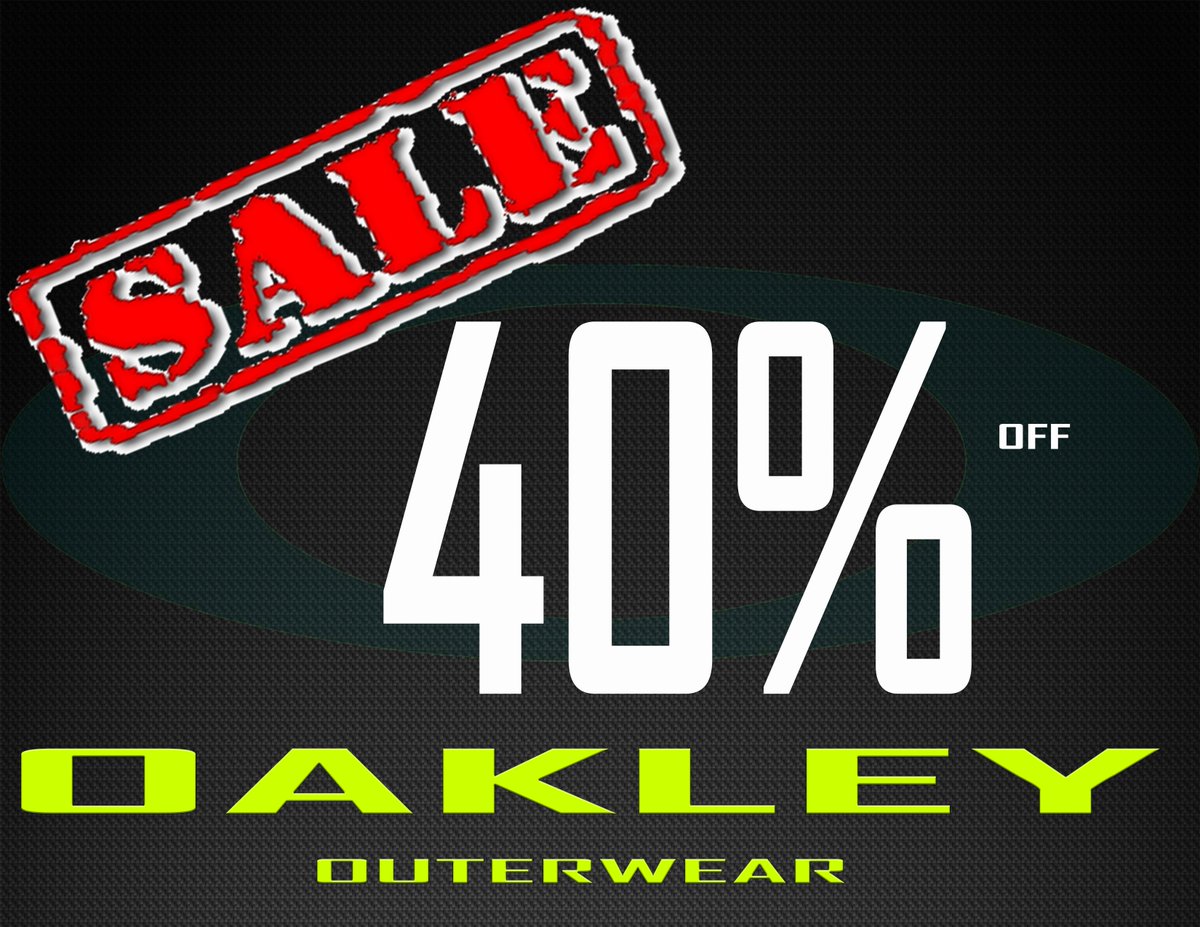 ShopSkaggs's tweet photo. BIG sale on #Oakley outerwear! Don't miss this chance to stay warm! In store deal only while they last. #SkaggsPS https://t.co/YdRVCPBPUa