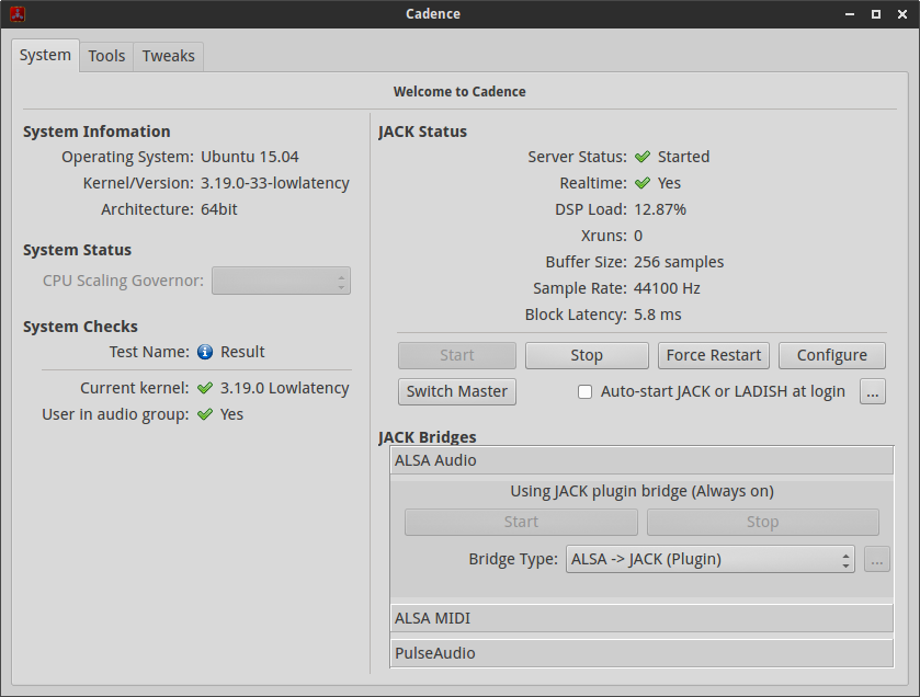 gardenpapa's tweet photo. CAPS & TAP #LV2 #MOD #KXStudio #xubuntu https://t.co/COU9FVTq4T