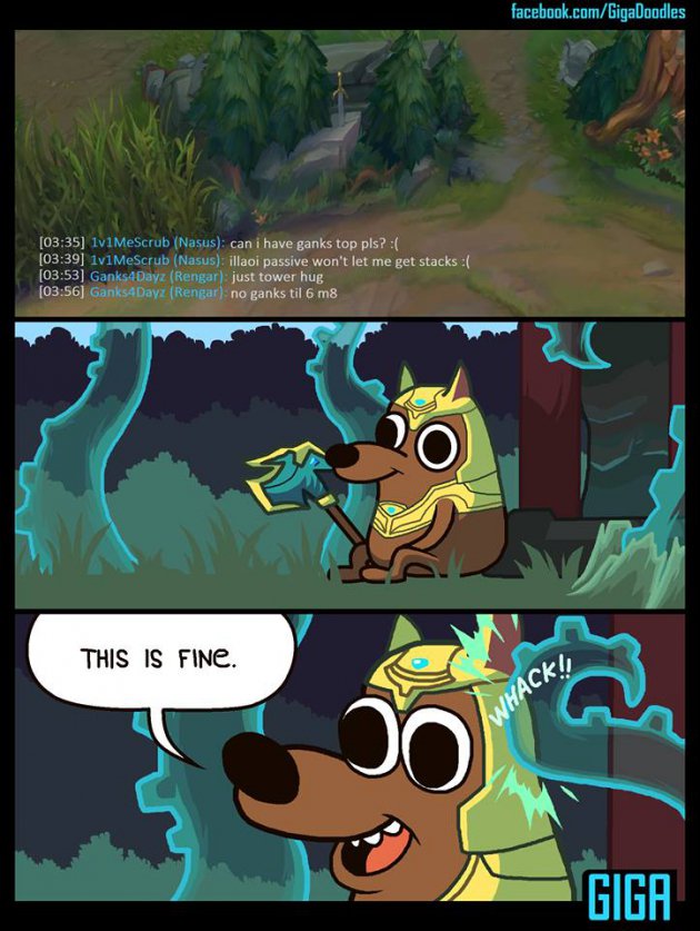 PoroHighlights's tweet photo. Nasus is excited about new champ - illaoi
#LeagueOfLegends https://t.co/isthgMSqLX
