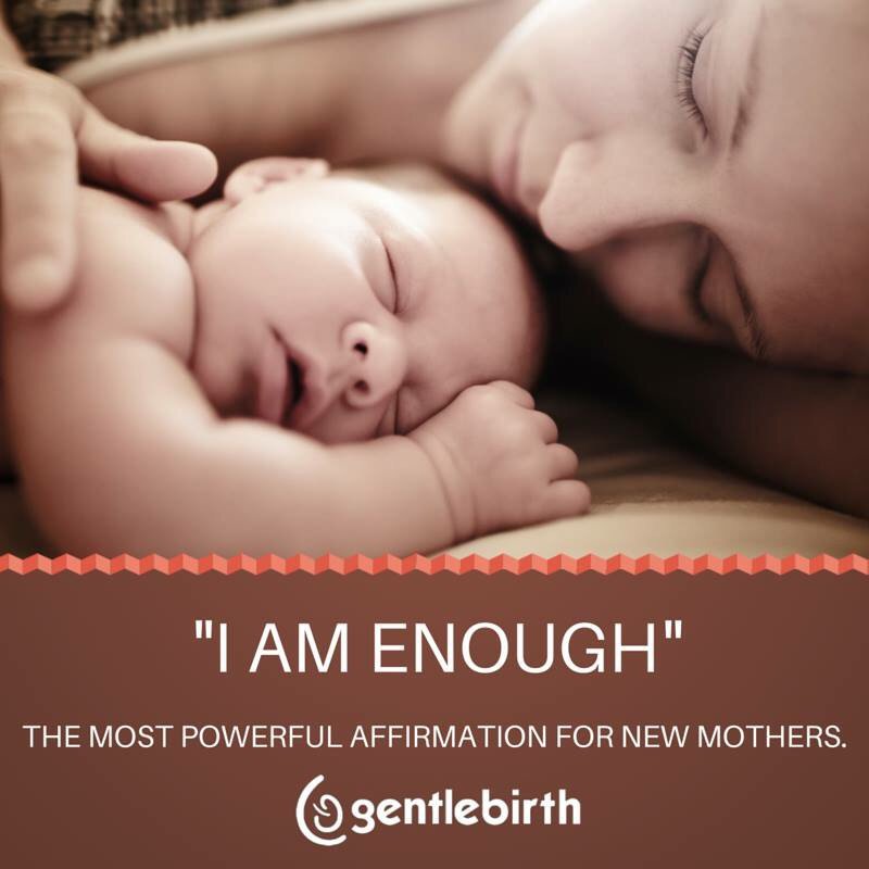 #mindyourself - remind every mum you meet today that she is exactly what her baby needs. #mindfulparenting