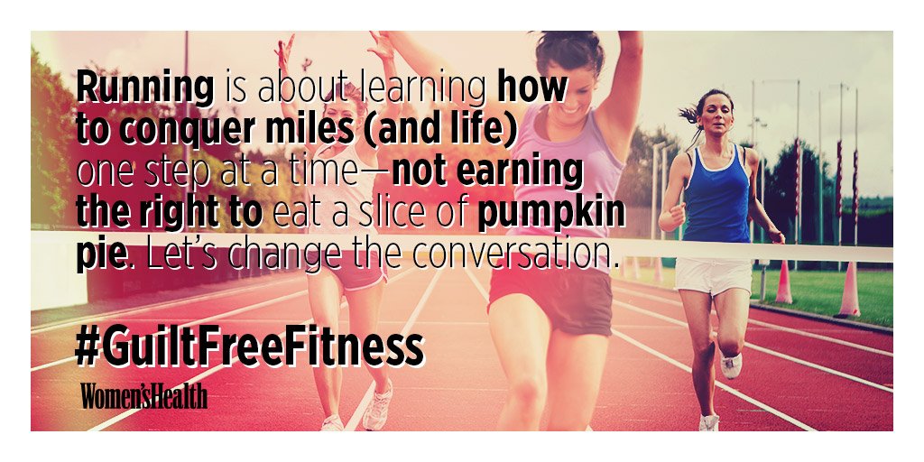 Fitness is about feeling GOOD! Let's change the conversation: spr.ly/6015BR1ic #GuiltFreeFitness