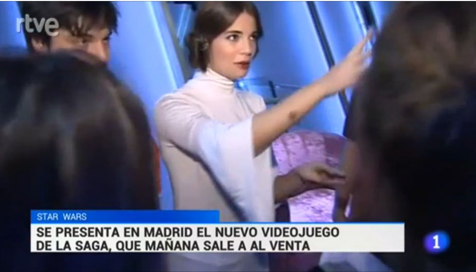 telediario_tve's tweet photo. Se presenta en Madrid el videojuego más esperado por los fans de #StarWars: #StarWarsBattlefront, mañana a la venta https://t.co/UAV9Kmw5rI