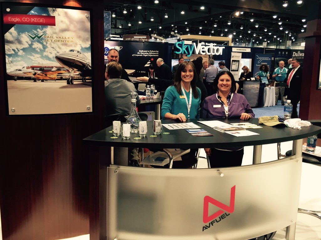 VVJCVail's tweet photo. Day 2 in the #avfuel section at #NBAA15 https://t.co/SSRkEGSG2z