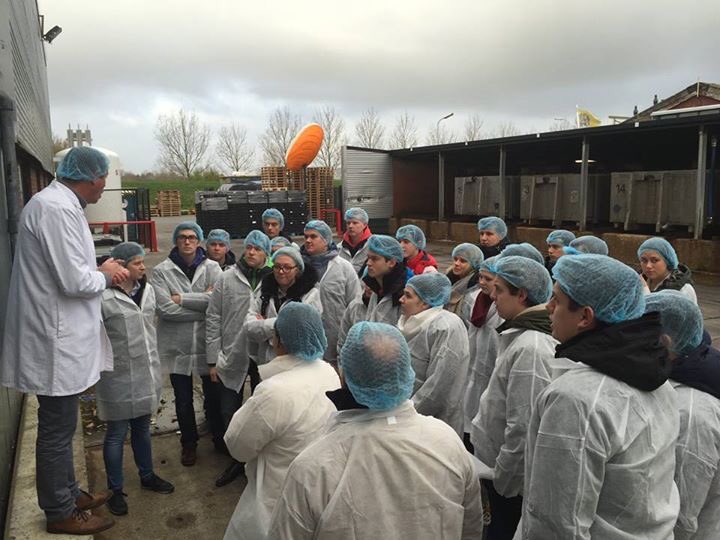 Rondleiding studenten #hotelschool ter groene poorte#qualimer