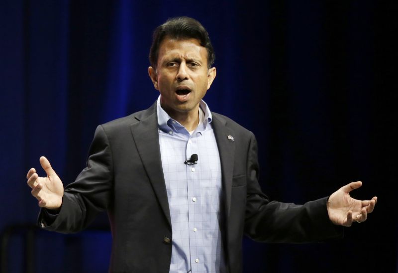 FreshCinco's tweet photo. Louisiana Gov. Bobby Jindal dropped out of the race for president Tuesday. This guy was still in the race? #wow https://t.co/8th0AVMaoh