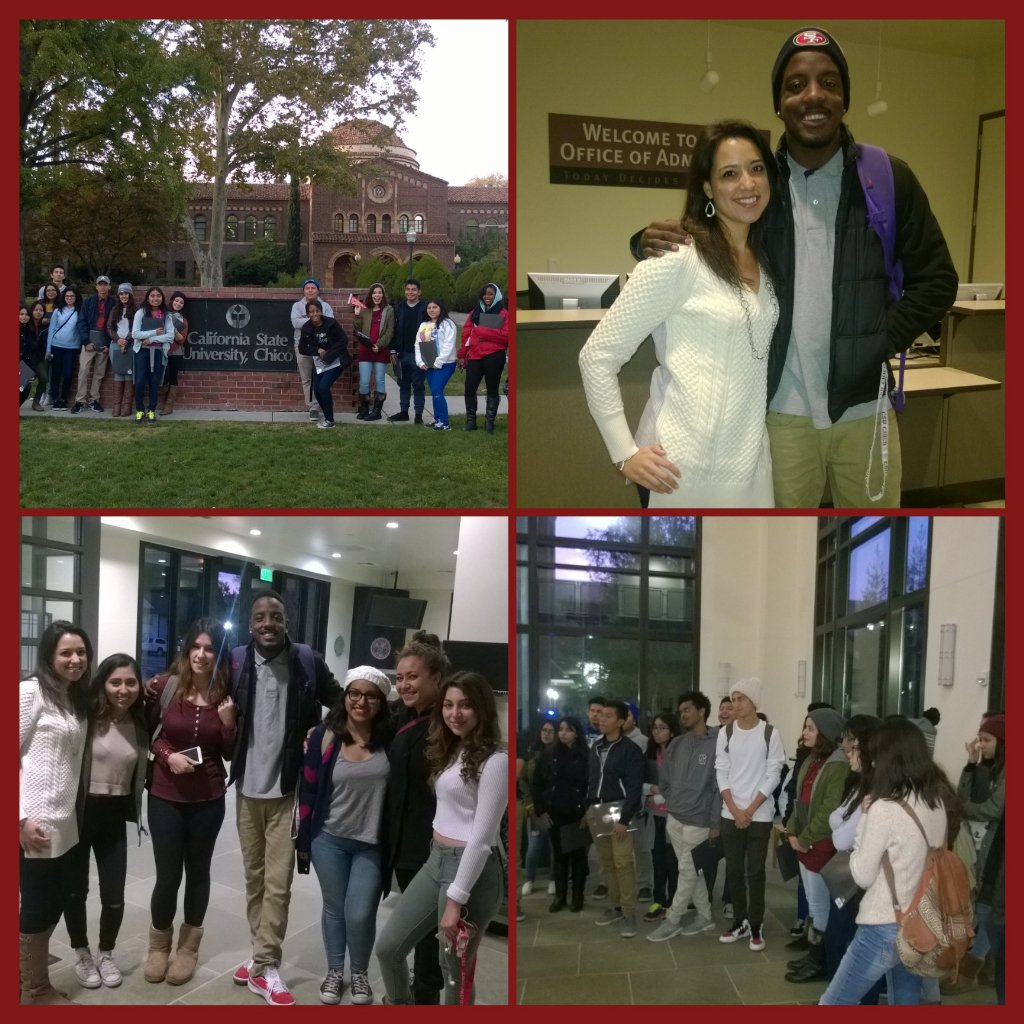 MsElizabethFF's tweet photo. Perfect weather, beautiful trees, &amp; @FulfillmentFund scholars round out our trip to @chicostate! TY! #FFNorCal2015 https://t.co/WGeLplRj4f