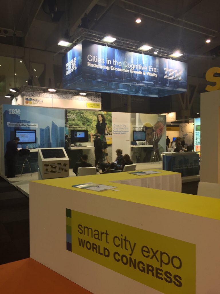GuyRBoston's tweet photo. Our Smart City Alliance partner IBM is @SmartCityexpo and is right in the heart of it all. @StA_Business #i3sca https://t.co/UTubzIrLpi