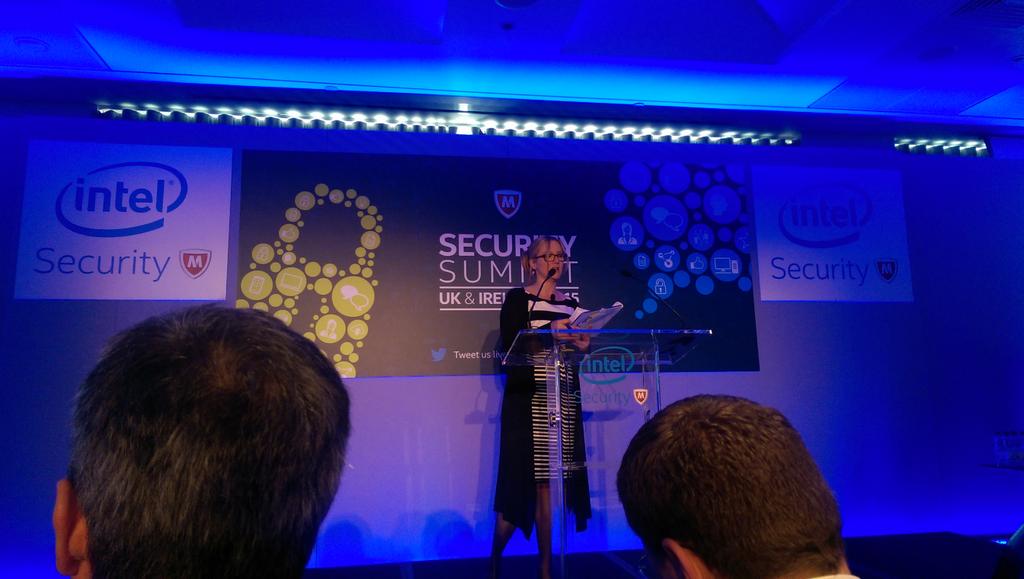 StevenGeorgia's tweet photo. Bold thinking, engaging speeches, even the canapes were innovative - thank you @katerussell &amp; #IntelSecSummitUK https://t.co/WDjbpaEWF7