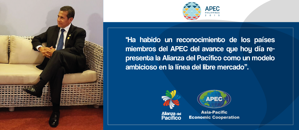 A_delPacifico's tweet photo. Tras diálogo #APyAPEC, Pdte. Humala mostró su beneplácito por 1º encuentro entre líderes de ambos mecanismos. https://t.co/90QZNTshwX