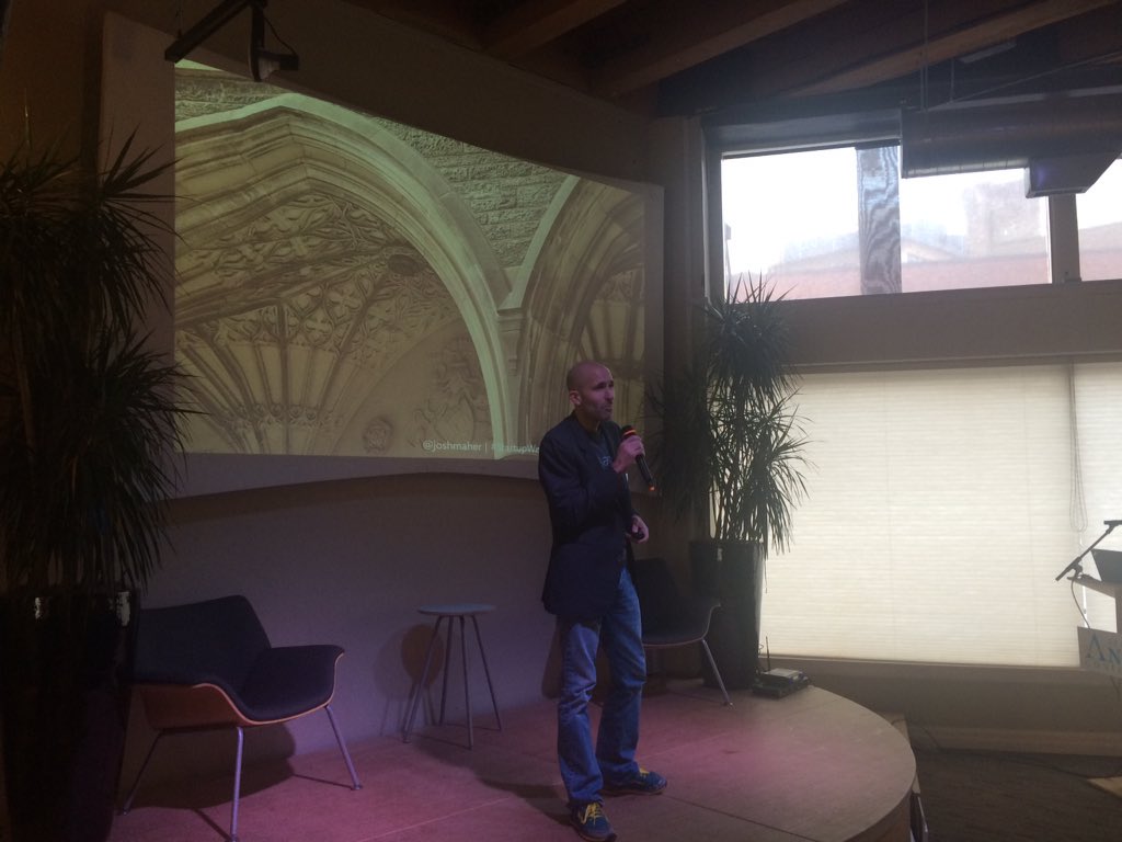 drewmeyers's tweet photo. Keynote by @JoshMaher at #nwangelconf https://t.co/MZ99ETbJow