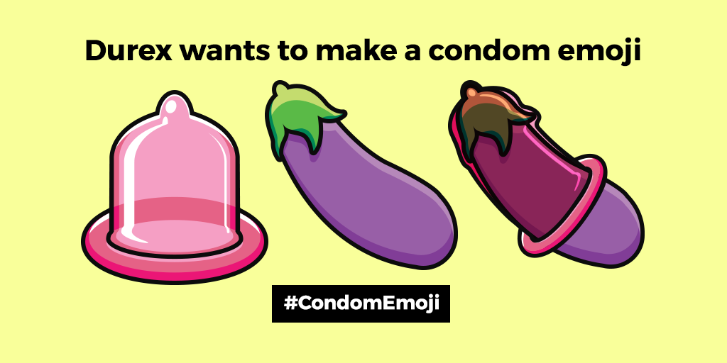Distractify's tweet photo. Practice safe text. #CondomEmoji https://t.co/Nvi5ToyZwQ