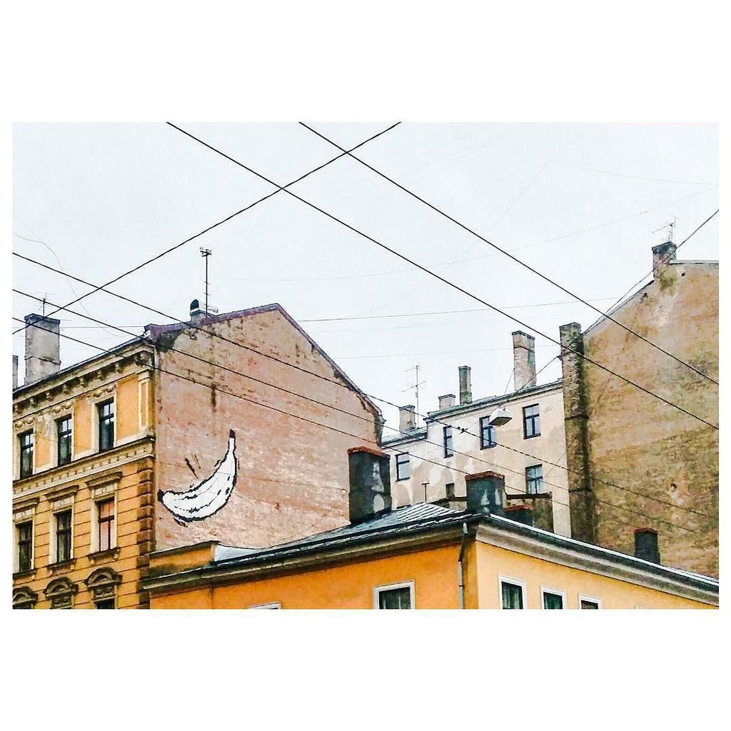 nadchalant's tweet photo. Riga is bananas 🍌
#riga #rigailoveyou #cityjungle #allthingsyellow #yellowwar #banana #st… https://t.co/pxeWBxUtpI https://t.co/WaVBJSXaO0