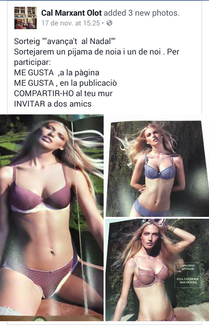 SiviLaCanya's tweet photo. I els pijames? I el noi? Vergonyós!!
La publicitat també és violència! #DonaObjecte #PressióEstètica https://t.co/Y0u0Pfmwqs
