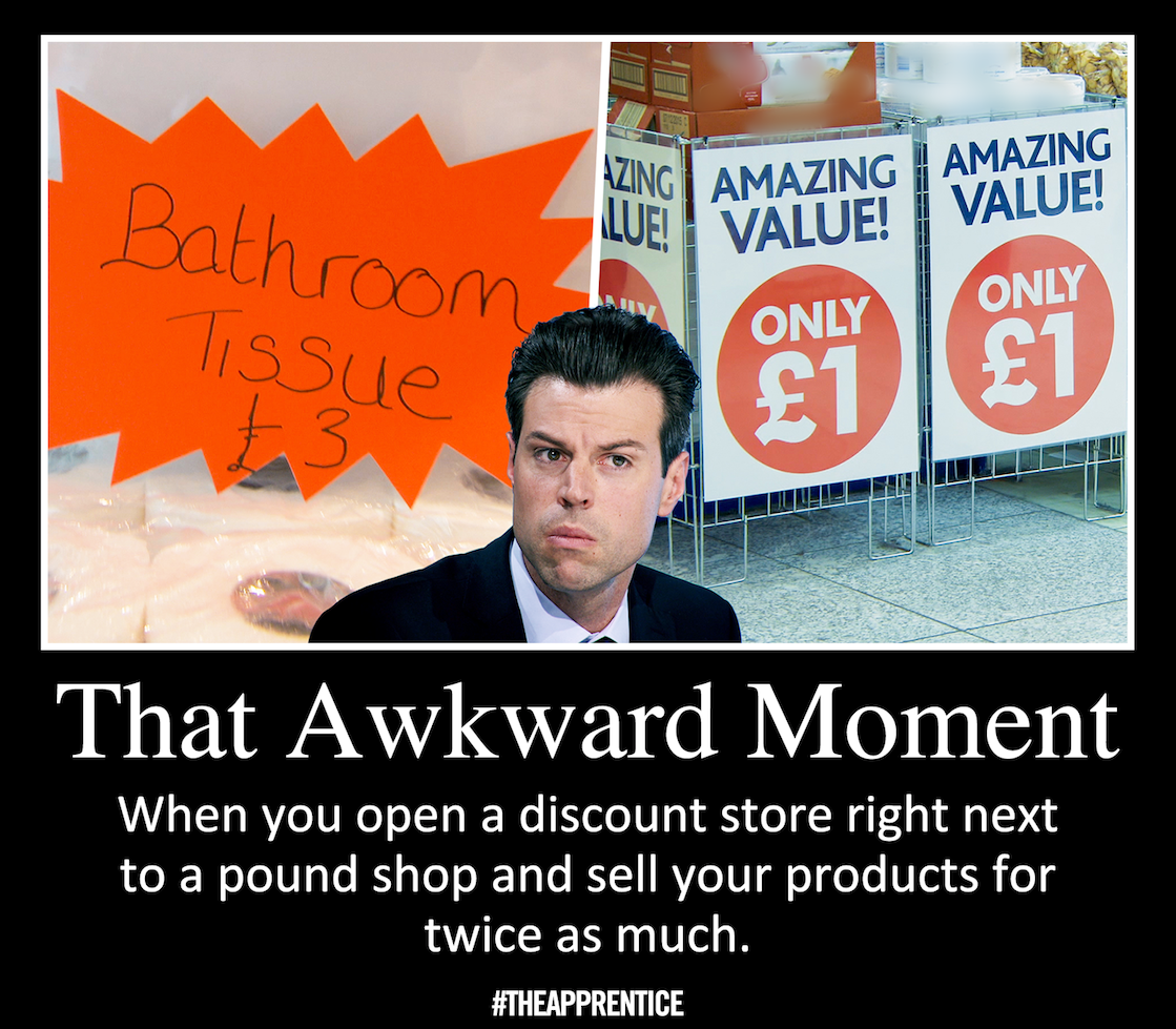 bbcapprentice's tweet photo. Well this is awkward. #theapprentice https://t.co/ObAkTAXICU
