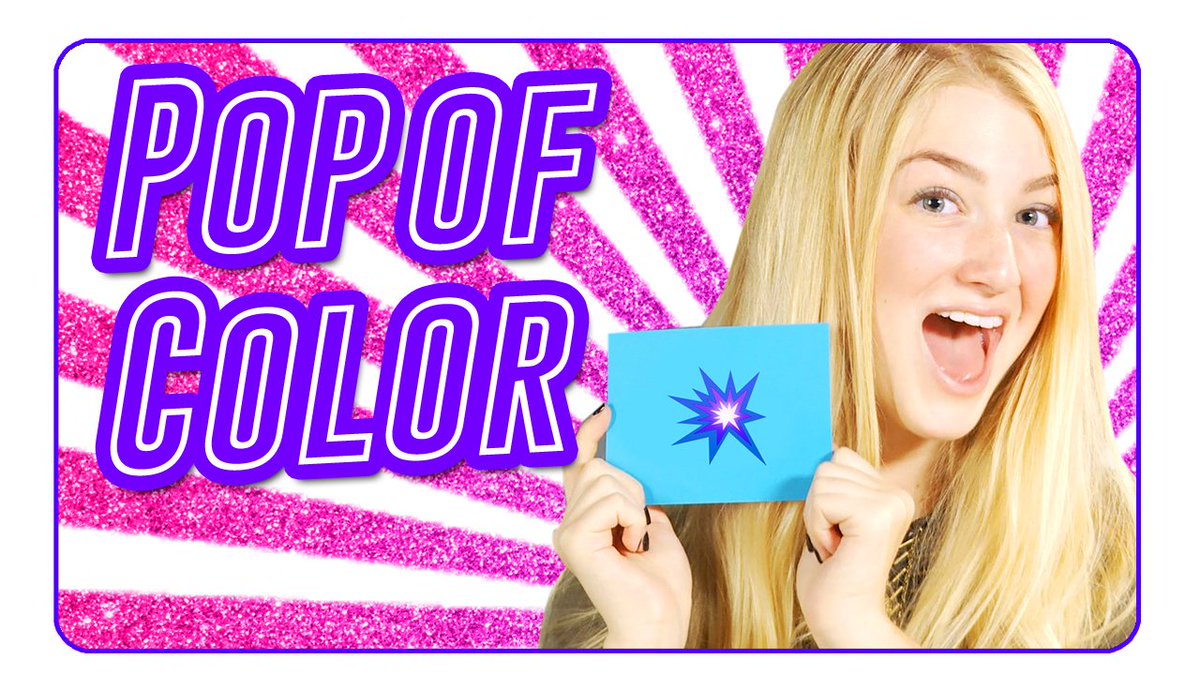 We challenged @bryn_mccrystal to work a pop of color into her makeup look on #ReadySetGlam! plshd.tv/p1aB
