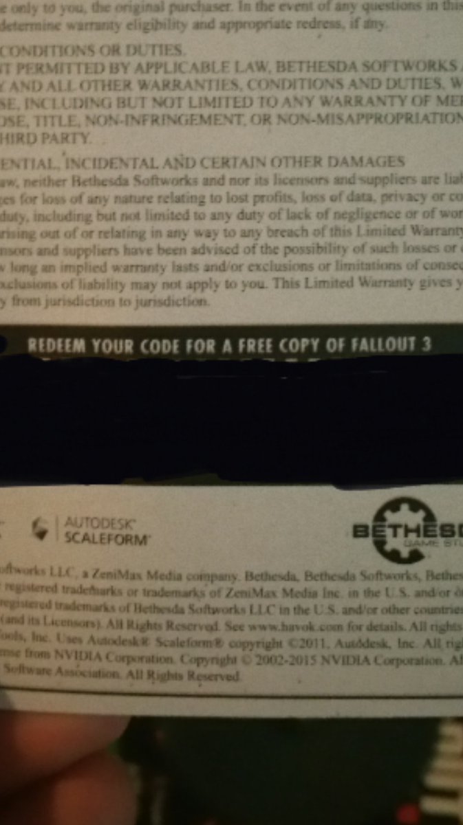 xKenFuciousx's tweet photo. 10 subs werent reached so, RETWEET TO WIN Fallout 3 redeem code. https://t.co/FxaB8dP50Q