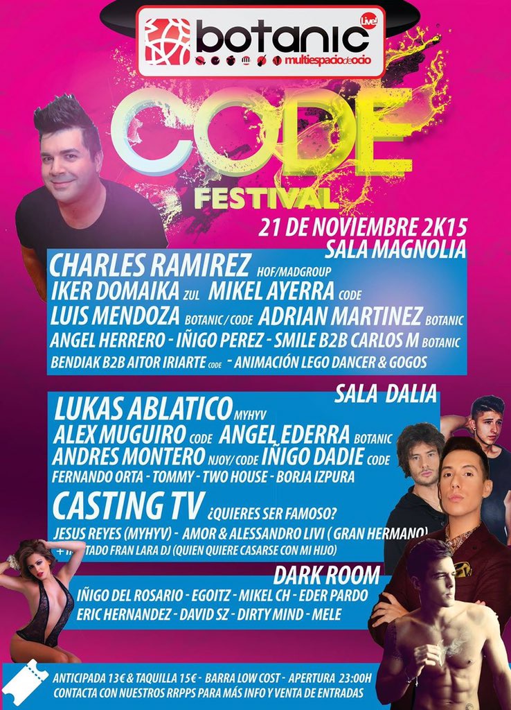 alexmuguiro's tweet image. Se va acercando el fin de semana y estaré con vosotros en:

Viernes - Event (Pamplona)
Sábado - Botanic (Tudela)