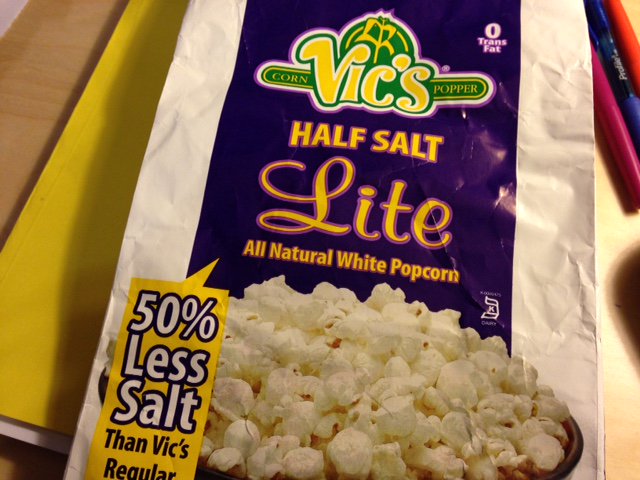 Must admit I sneaked #popcorn with adult #braces. Wish I had known about VicsPopcornOmaha.com - #bracesfriendly?!