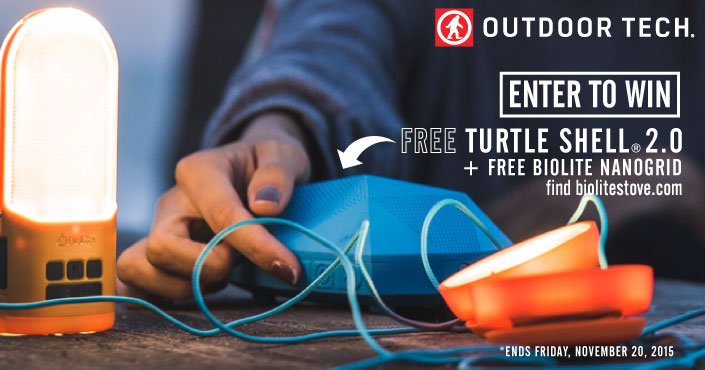 OutdoorTech's tweet image. 2 more days to enter this weeks #ODTGiveaway for the @biolitestove #NanoGrid &amp;amp; #TurtleShell! gleam.io/fb/b4Lx1