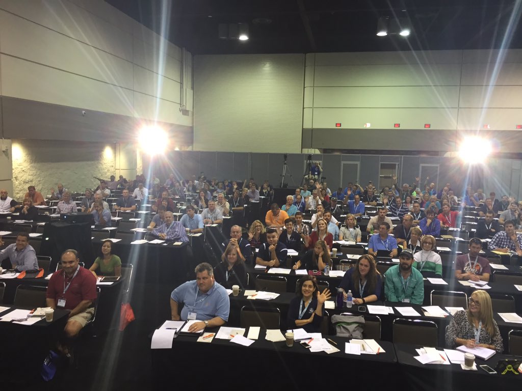 GetPushing's tweet photo. Thank you to everyone who attended our 2nd session today, we are having a great time at #MDCE15! https://t.co/0L8RHhToPz