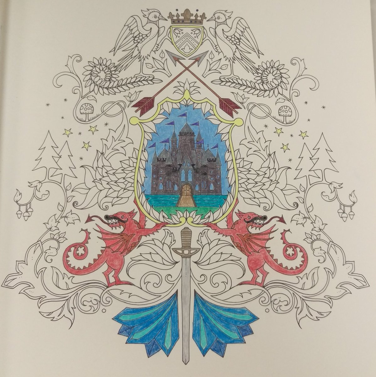 TVObsesssed's tweet image. New WIP #EnchantedForrest