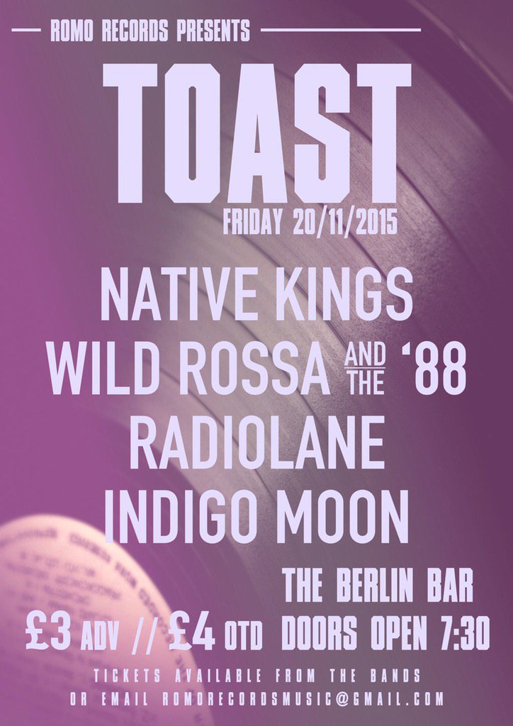 We will be partying our faces off at <a href="/Radiolaneband/">Radiolane</a> &amp; @NativeKingsBand's gig this Friday. Will you? #bethere 🤘🏼🎶🇬🇧
