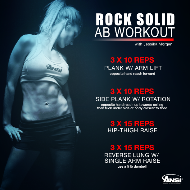 ANSINutrition's tweet photo. #WorkoutWednesday Best Pre-Thanksgiving Day Workout to keep your Abs Rock Solid! #ANSINutrition https://t.co/MAOHjPzgNy