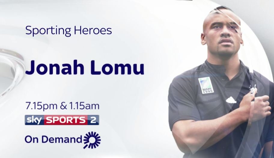 Lomu featured on Sky's Sporting Heroes three years ago and you can watch the program at 7.15pm on Sky Sports 2 HD.