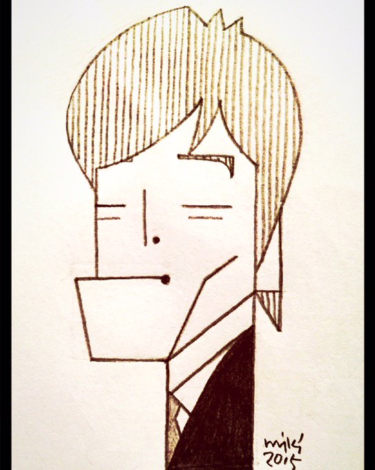 陣内智則。
#陣内智則 #似顔絵 