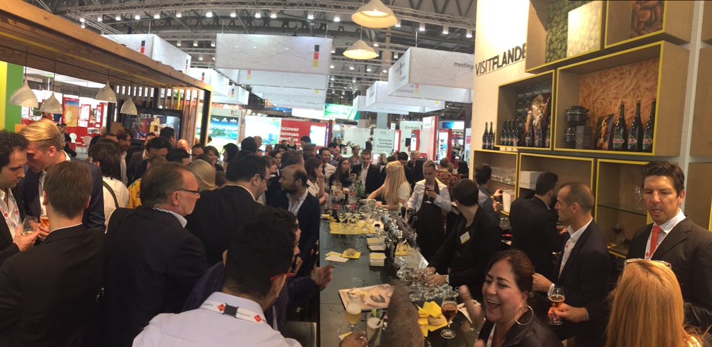wondering where the party is @ibtmworld must be at booth G50 @meetinflanders