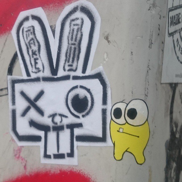 S3pTK1's tweet photo. โค๏ธโค๏ธ #TapTap via @instagram: FOLLOW THE RABBITZ @MAKEEIGHT
grรผรe aus Kรถln #hkdns #make8 #streetrabbitz #streetartcโฆ https://t.co/bIzr2KXDtY