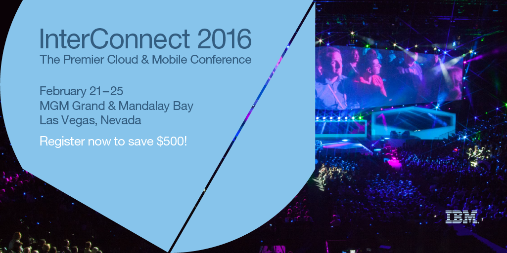 Propel your digital transformation by mastering #hybridcloud. Don't miss #interconnect 2016: ibm.co/1YgtRkT
