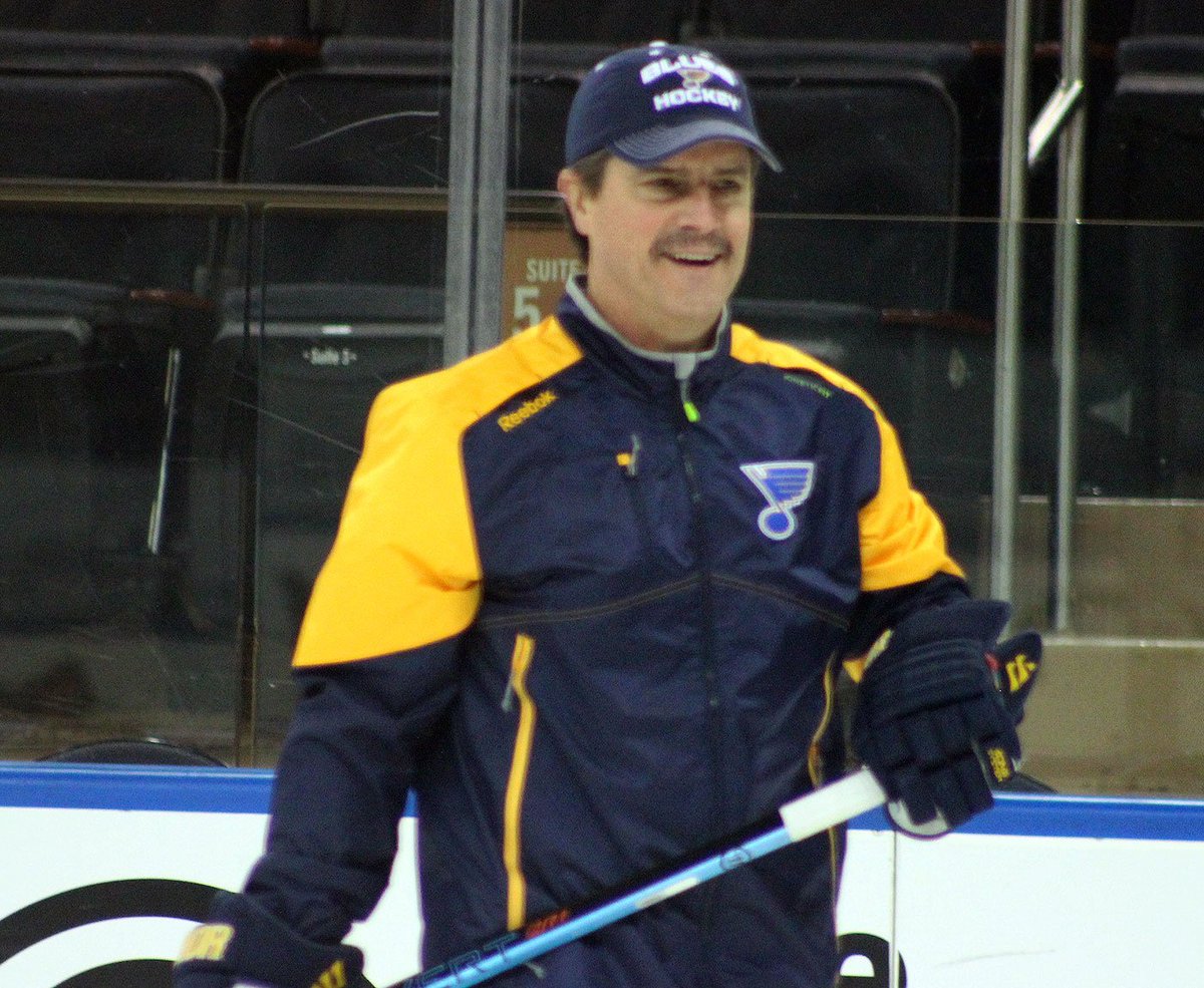 Associate coach Brad Shaw with a classic look for #Movember. Support his 'mo >> mobro.co/13084009 https://t.co/4M0NC6sBY0