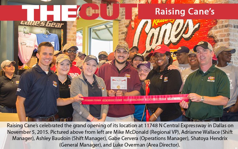 DRC's tweet photo. Congrats to #DRCmember @Raising_Canes on its recent ribbon cutting! https://t.co/jnm97YrxD9
