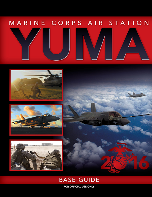 mybaseguide's tweet photo. #PCS to #MCASYuma? All the info you need is in their 2016 #BaseGuide; https://t.co/zSIKx3WJhA @USMC @YumaCountyAZ https://t.co/FNFO56FZ8W