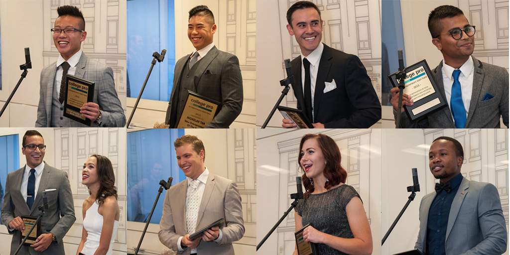 GoCollegePro's tweet photo. Awards pics are in... Look at all those happy faces! Photo Credit @BrittDemone  #Awards #win #student #entrepreneur https://t.co/pW5Aiz5Y8f