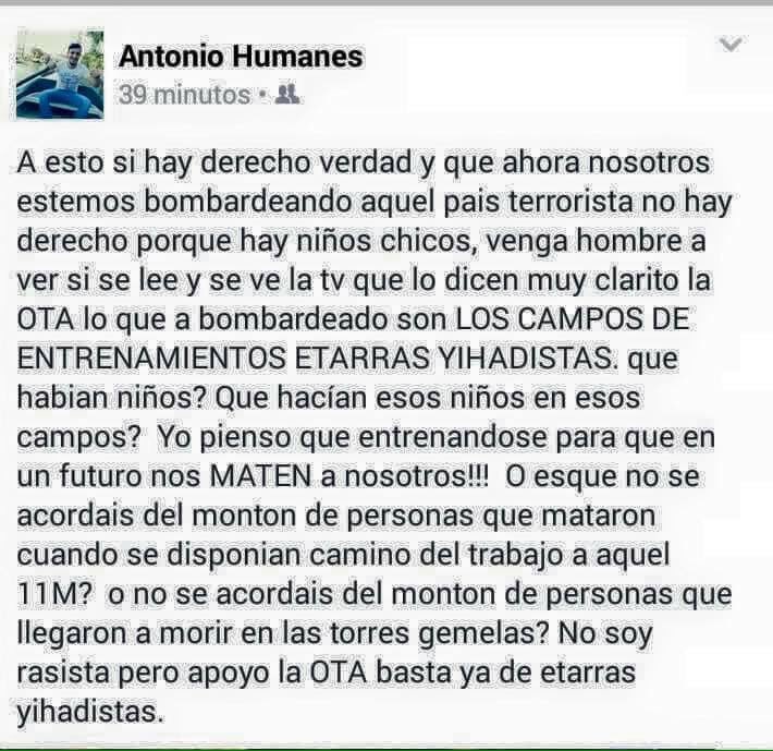 cunadologia's tweet photo. Los musiquillos de origen vasco @chikosdelmaiz criticando a este chico por decir verdades como puños https://t.co/jNd8kQdYe5