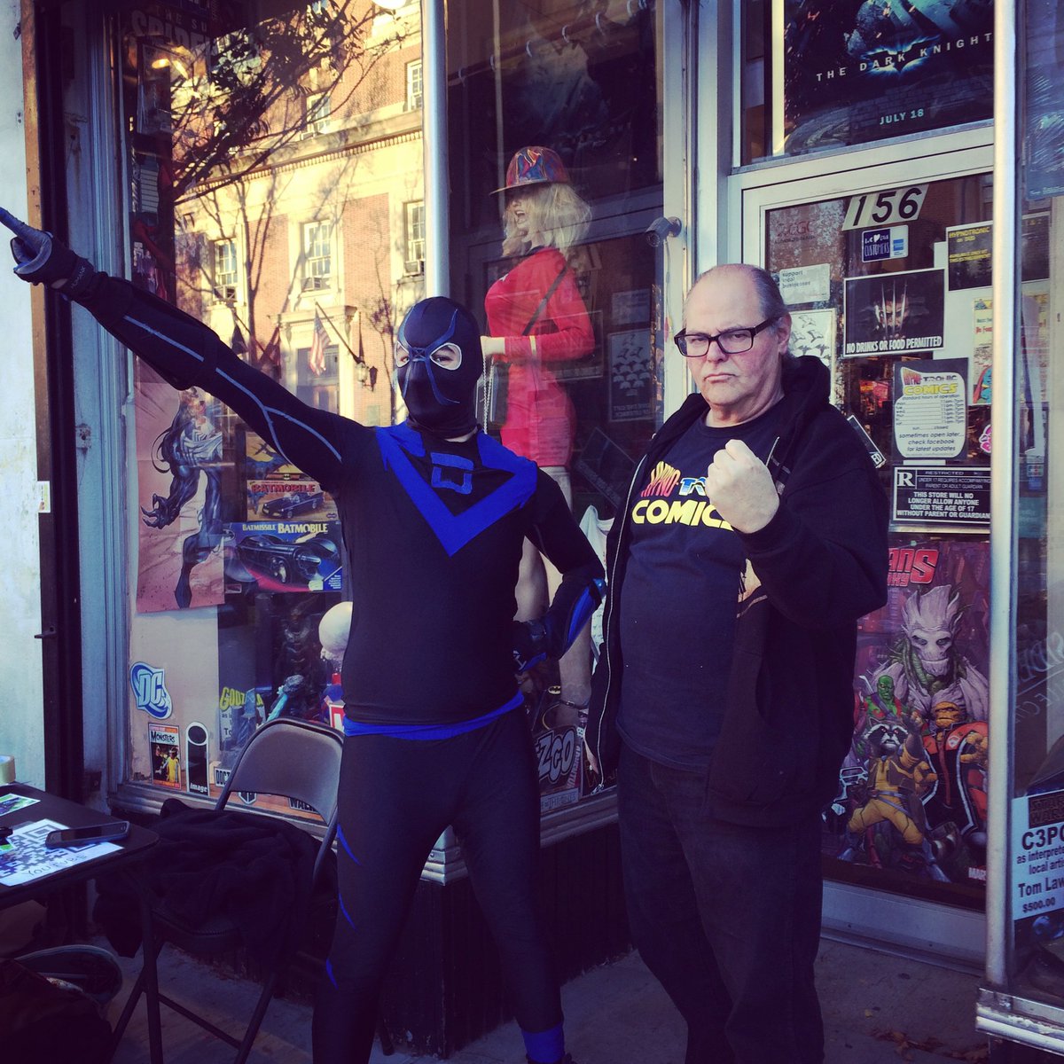 dusk_citizen's tweet photo. @HypnoTronic is just one of my many super associates in my fight for justice!!! 
#hypnotroniccomics https://t.co/LyCuHHVd4w